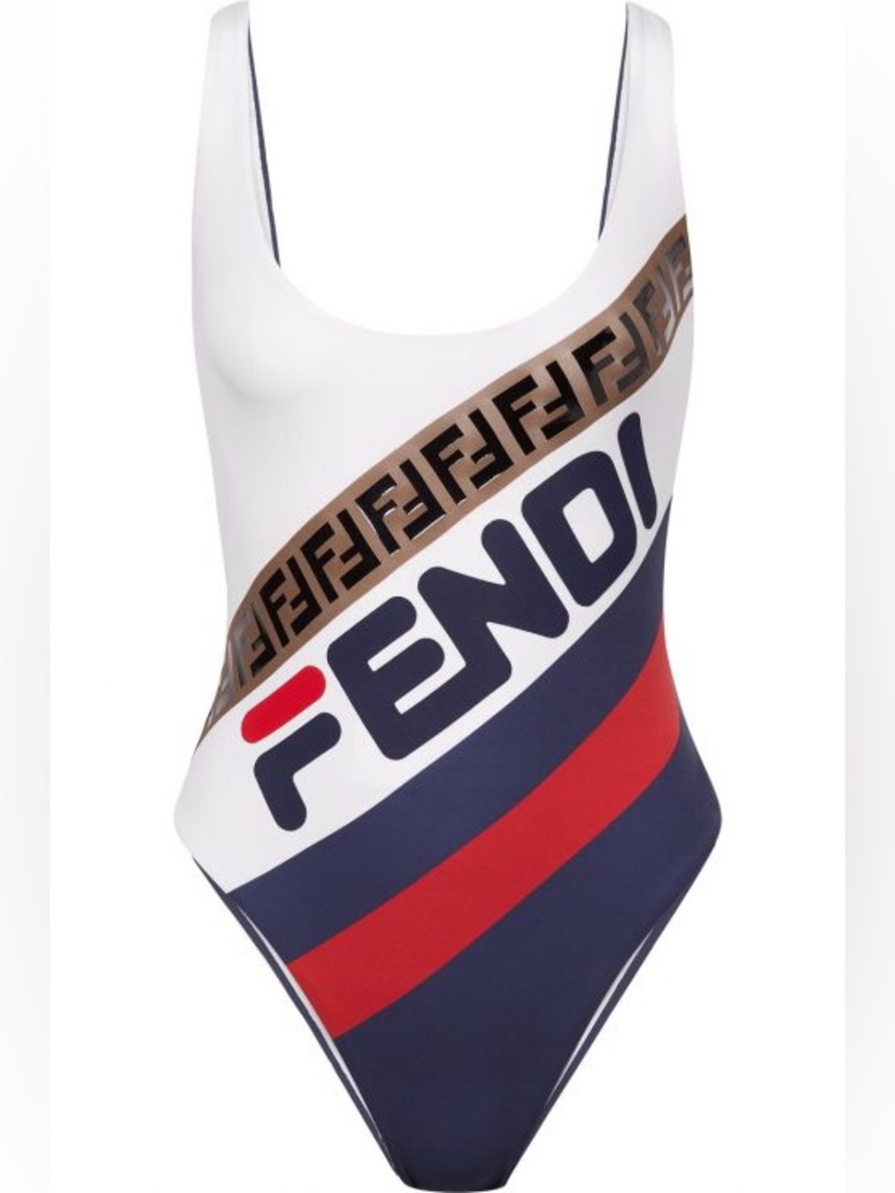 FENDI x Fila One Piece Swim Suit size L
